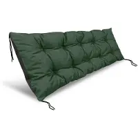 AIO Factory Coussin de jardin 120x50 cm pour banc balançoire palette imperméable vert
