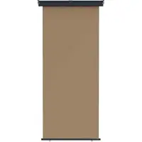 vidaXL Store latéral pour balcon, 60 x 250 cm, 100% polyester, fer et acier