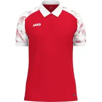 Jako Polo Sonic rouge/blanc 164
