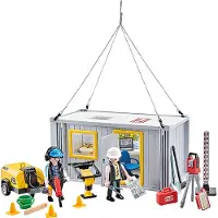 Playmobil 9843 - Conteneur de chantier (emballage plastique)