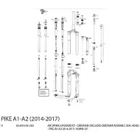 Rockshox Kit de mise à niveau de la suspension pneumatique - Debonair Pike -- 29 (120 mm)/27,5 (140 mm)/26 (150 mm) - 29 (120 mm)/27,5 (140 mm)/26 (150 mm)