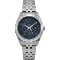 Timex Montre à affichage analogique argent
