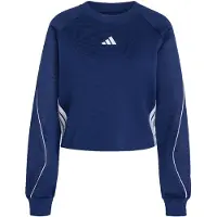 Adidas Sweat de sport 'Stadium' bleu foncé / blanc