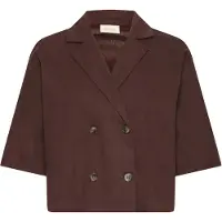 Fransa Blazer brun foncé