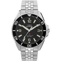 Timex Montre à affichage analogique mélange de couleurs
