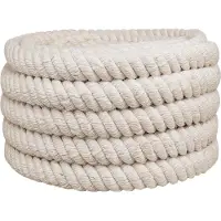vidaXL Corde en Jute 30 Blanc Jute 100% Tossa