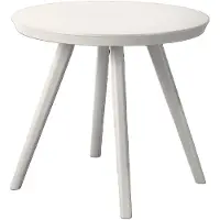 Coppens table enfant plastique pastel taupe ronde 50,5cm jouet