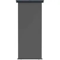 vidaXL Store latéral pour balcon, 100 x 250 cm, 100% polyester, fer et acier