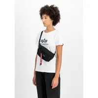 Alpha industries Sac à bandoulière orange / rouge foncé / noir / blanc