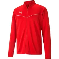 Puma Vestes d’entraînement 'TeamRise' rouge / blanc