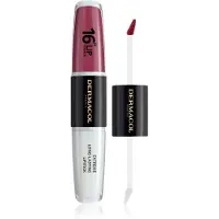 Dermacol 16H Lip Colour brillant et rouge à lèvres longue tenue teinte 22 2x4 ml