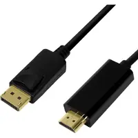 Ginza.se CV0127 Câble de connexion DisplayPort 1.2 - HDMI 1.4, 2,0 m