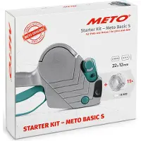 Meto Kit de démarrage Basic S 822, Étiqueteuse, Gris, Argent