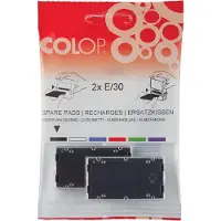 Colop Ersatzstempelkissen E/2800, blau, Doppelpack
