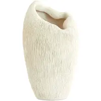 Light & Living vase DENISA plastique crème - 21,5x20,5x36,5 cm