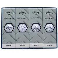 Callaway Supersoft 2025 White Basic Balles de golf