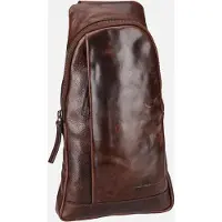 Greenburry Sac à bandoulière brun foncé