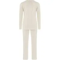 Goldenbay Pyjama 'Valerian' blanc cassé