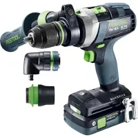 Festool Perceuse-visseuse à percussion 18V QUADRIVE TPC 18/4 5,0/4,0 I-Set avec 2x batteries + chargeur en coffret Systainer³ DF M 187 - - 577621