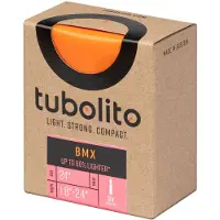 Tubolito Turbo-bmx Schrader 40 Mm Inner Tube Orange 22-24´´ / 1.50-2.50