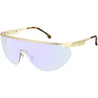 Carrera Lunettes de soleil - - Flaglab 19 MVU/2Y - Monture métal dorée - Verres monobloc clair-foncé - UV400