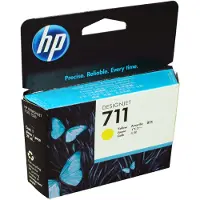 HP 711 (CZ132A) - Jaune - Cartouche d'encre