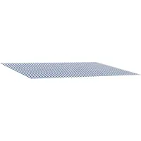 vidaXL Tissu de remplacement pour store bleu et blanc 350 x 200 cm en polyester