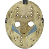 NECA Jason Part 5 Replica Mask Doré