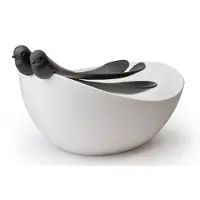 Qualy Saladier Sparrow Blanc/Noir