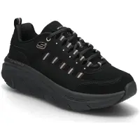 SKECHERS Baskets basses 'D'LUX WALKER 2.0' noir / argent