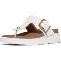 FitFlop Gen Ff Buckle Toe Post Sandals Blanc EU 39 Femme