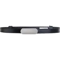 Vanzetti Ceinture noir / argent