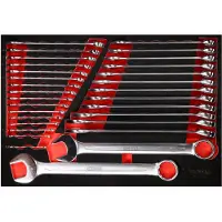 Ks Tools Jeu de clés mixtes en mousse, 30 pièces ( 811.0030 )
