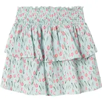Name it Jupe bleu clair / vert / corail