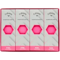 Callaway Supersoft 2025 Matte Pink Basic Balles de golf