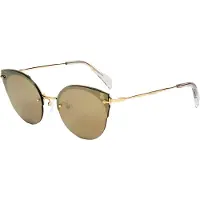 Tous Lunettes de soleil - STOA - STOA09-300G - Monture doré clair - Verre marron miroir - Protection catégorie 3