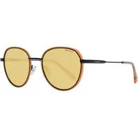 Polaroid Lunettes de soleil - - 6114/S - Unisexe - Noir/orange - Protection UV400