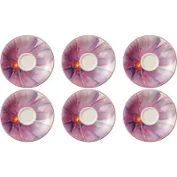 Villeroy & Boch Set d'avantages 6 pièces Mariefleur Basic Soucoupe moka/espresso Premium Porcelain multicolore 1041001430