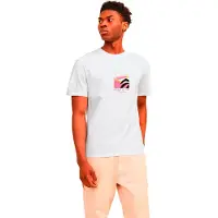 Jack & Jones Marbella Front T-shirt manches courtes Blanc S Homme Blanc S