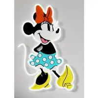 YellowPop Minnie Full Body Wall Lamp Multicolore