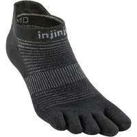 Injinji Chaussettes Run Original Weight No-show, noir, taille 47 1/2-50, noir, taille 47 1/2-50