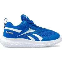 Reebok Chaussures de course neutres bébé Rush Runner 5 à Lacets élastiques Vector Blue/Vector Blue/Blanc