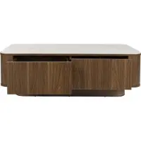 Housecraft living Coffee Table Almira Walnut (60 x 120 x 38 cm)