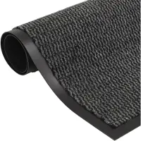 vidaXL Paillasson touffeté 60x180 cm Anthracite