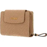 PICARD Cuir porte-monnaie Day Trip 1 Zip Wallet Cookie beige