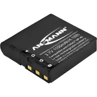 Ansmann A-Cas NP 40 - Batterie - Li-Ion - 1200 mAh - pour Casio YC-430 ; EXILIM ZOOM EX-Z30, Z300, Z400, Z450 ; High Speed EXILIM EX-FC100, FC150