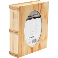Creativ Company 56757 Holzbox natur braun Buchform
