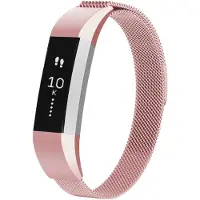IMoshion Bracelet magnétique milanais Fitbit Alta (HR) - Taille S - Rose