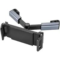 Helit Support pour tablette PC à l'arrière de la voiture, noir, compatible avec 6,45 cm (4,7), Support de tablette, Noir