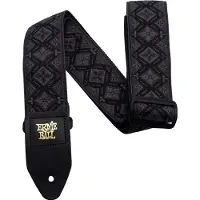 Ernie Ball Sangle de guitare Jacquard Regal Black (P04093)